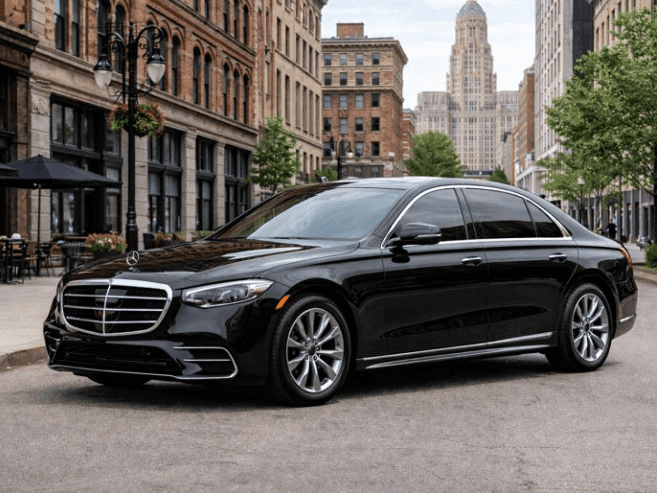 black car for black car service in Houston, TX